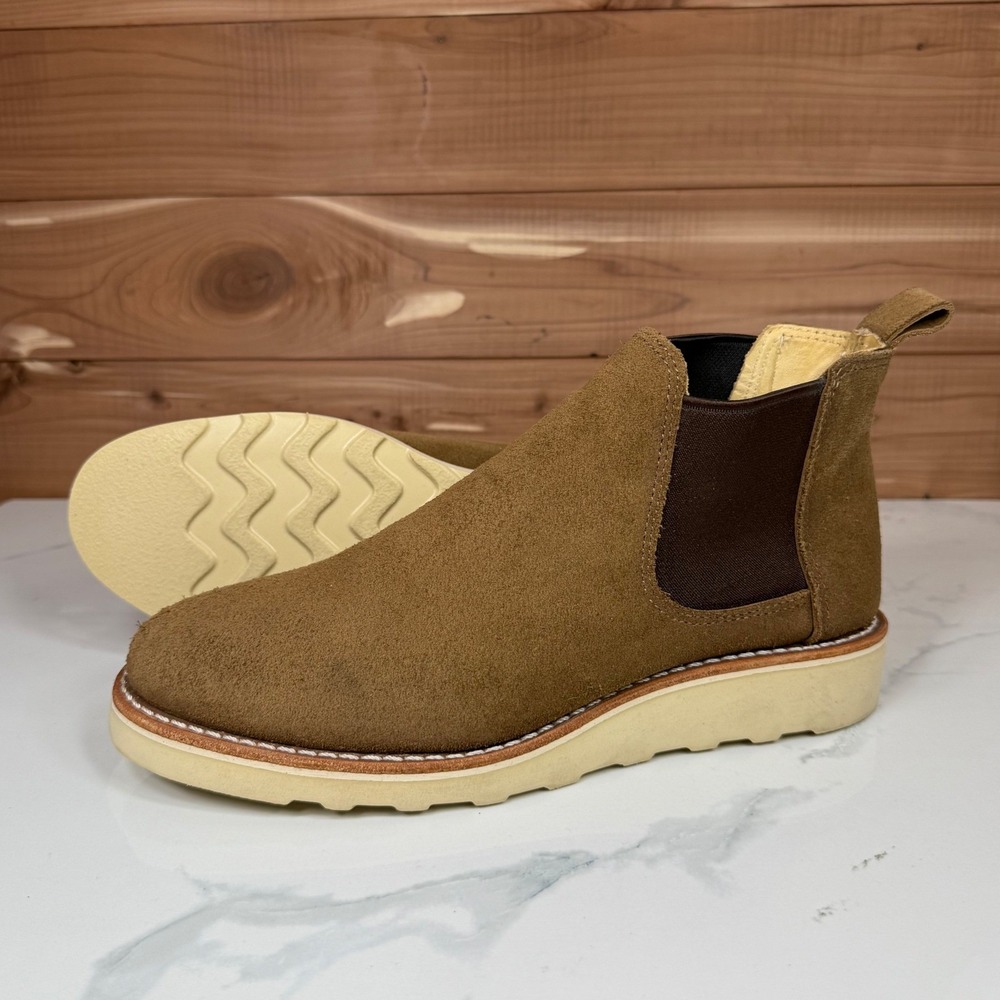 Red Wing Women's‎ 3458 Heritage Classic Chelsea Suede Boots size 8B